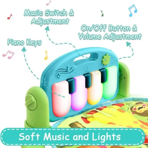Pedal Piano Fitness Play Mat - Image 4
