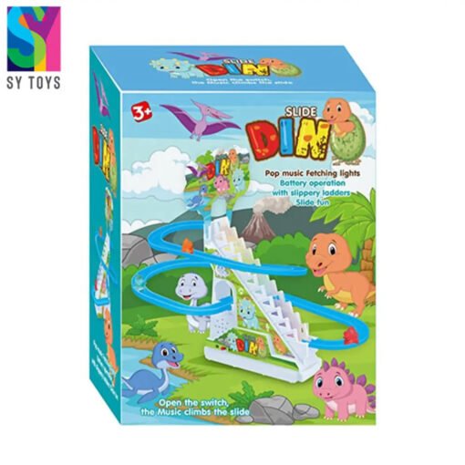 Musical Dinosaur Slide Race - Image 5