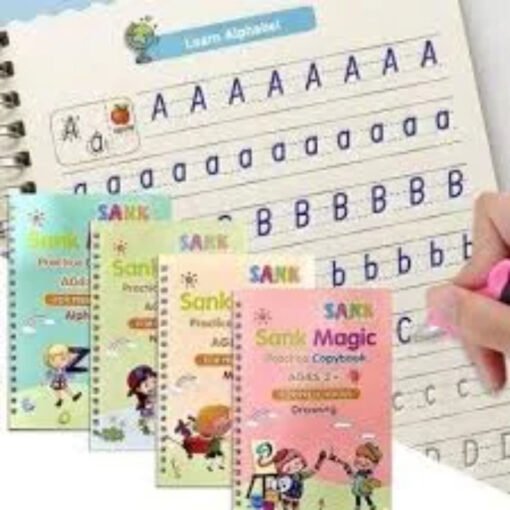 4-Pcs Magic Practice Copybook