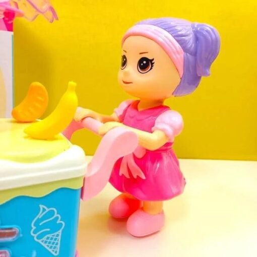 Cute Doll Icecream Cart - Imagin Play