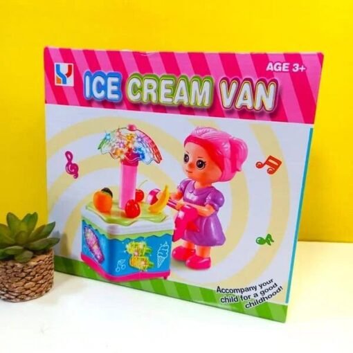 Cute Doll Icecream Cart - Imagin Play